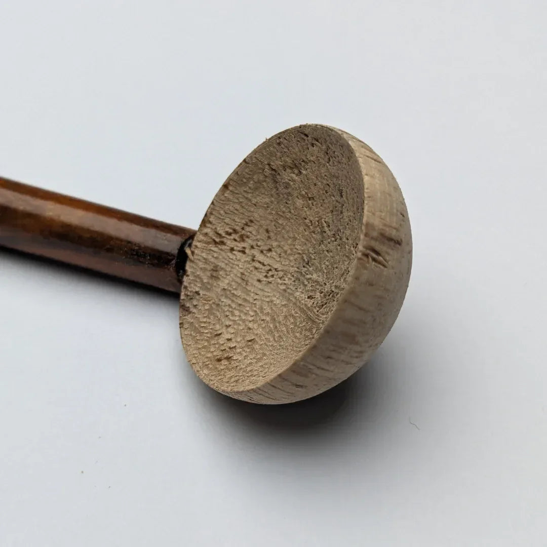 Handcrafted Wooden Sugar Pot with Lid & Spoon