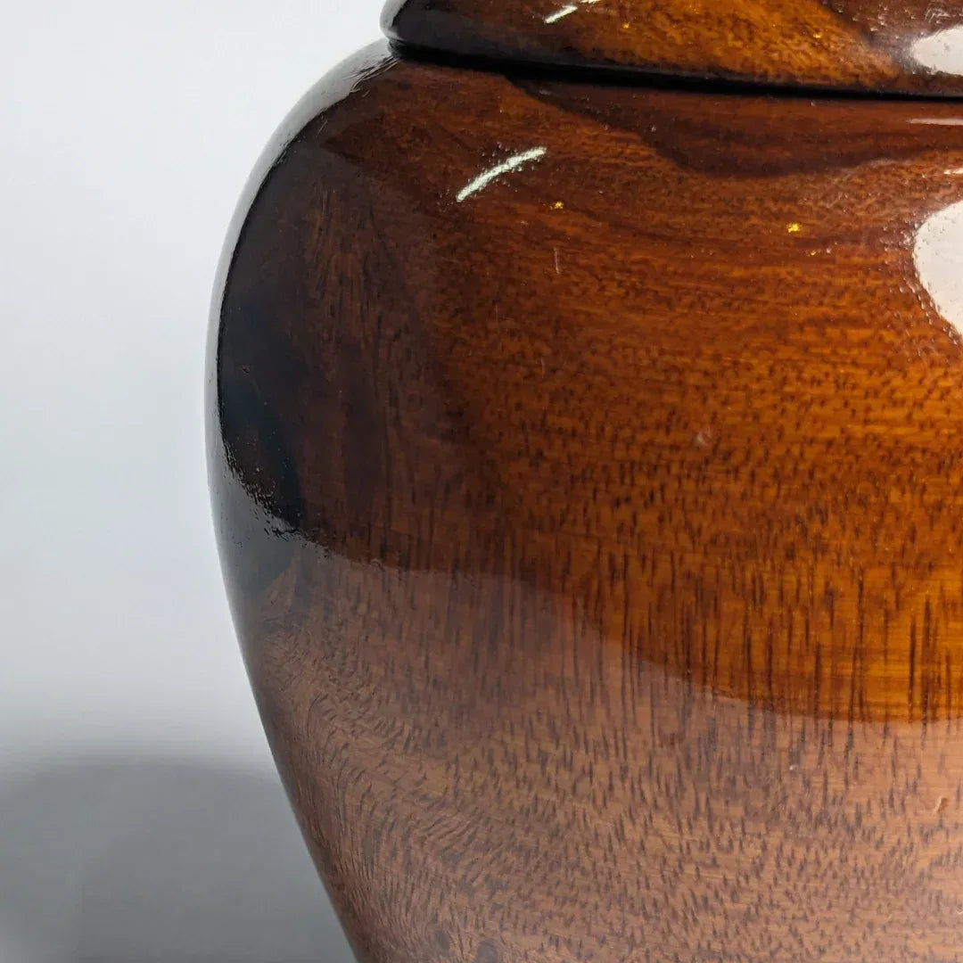 Handcrafted Wooden Candy & Dry Fruit Jar with Lid Regular price