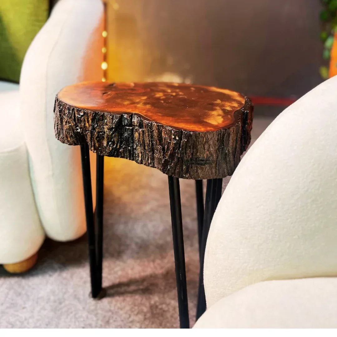 The Barkline Live Edge Coffee Table