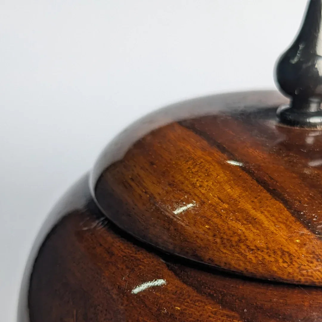Handcrafted Wooden Candy & Dry Fruit Jar with Lid Regular price