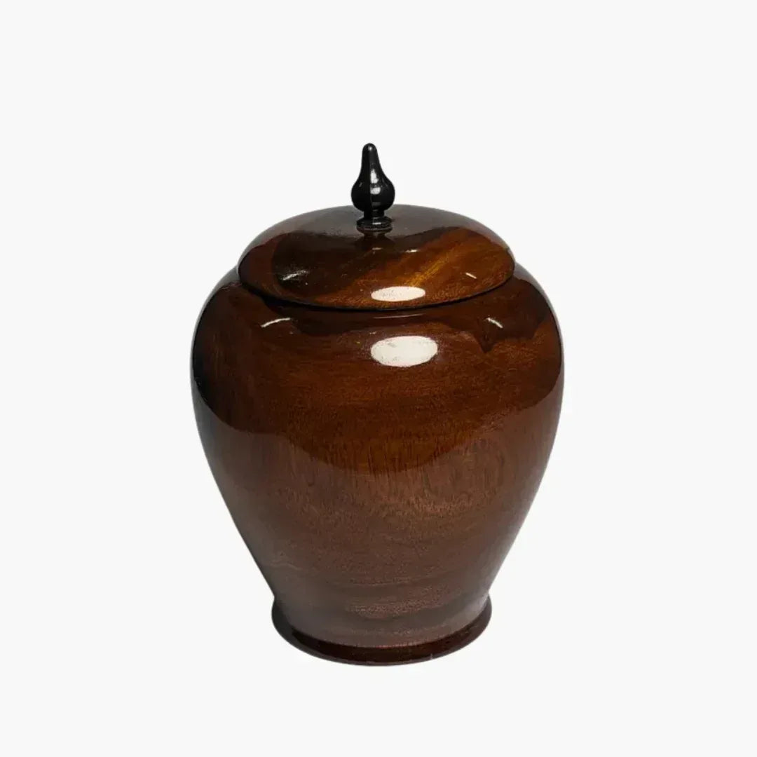Handcrafted Wooden Candy & Dry Fruit Jar with Lid Regular price