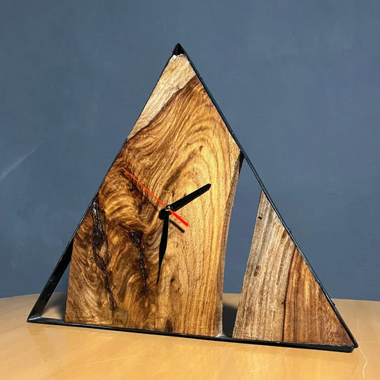 The Pinnacle Live Edge Clock