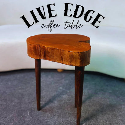 The Corewood Live Edge Coffee Table