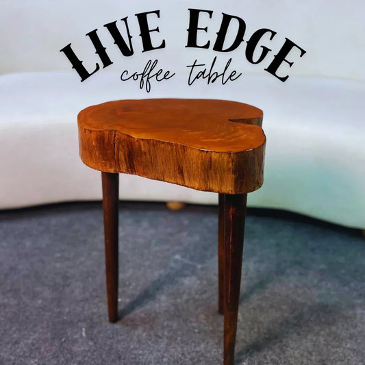 The Corewood Live Edge Coffee Table