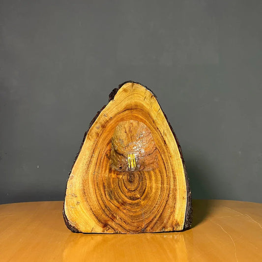 The Summit Lamp – Handcrafted Live Edge Lamp